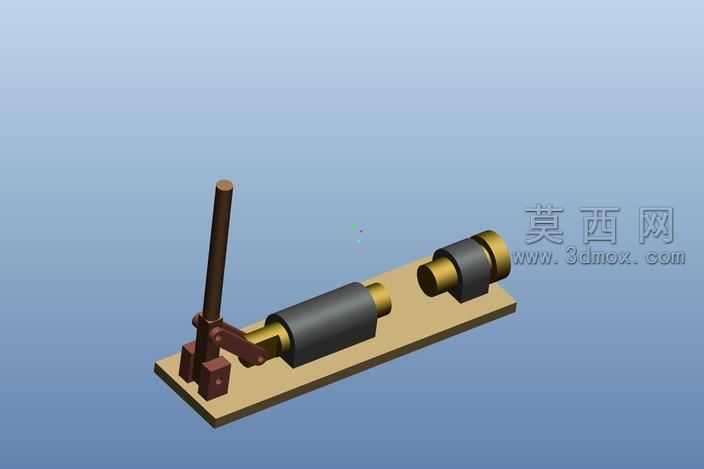 手动杠杆式坚果开壳器具结构设计