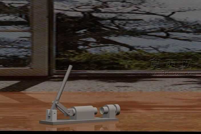 手动杠杆式坚果开壳器具结构设计