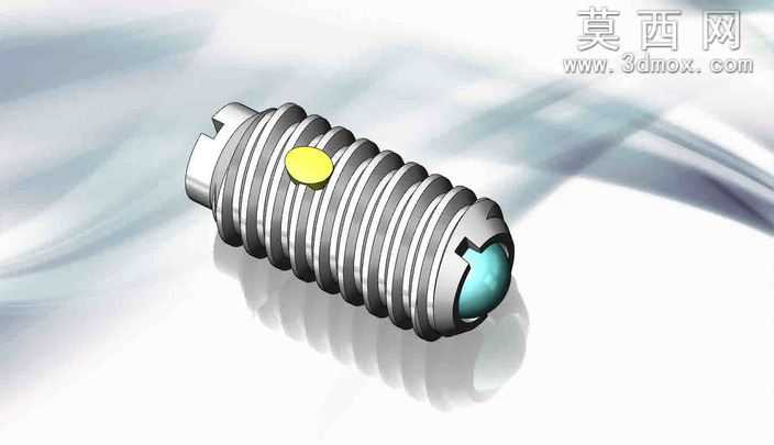 球8-32线程的弹簧柱塞