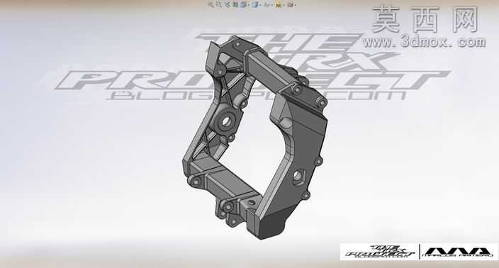 雅马哈TRX850铝支架subframe