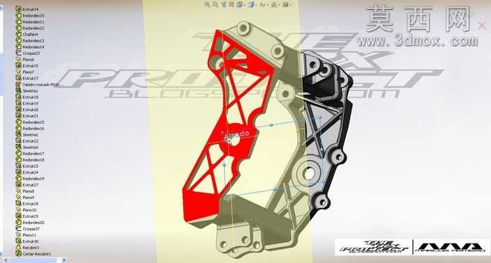 雅马哈TRX850铝支架subframe