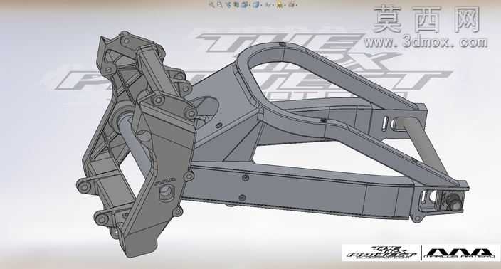 雅马哈TRX850铝支架subframe