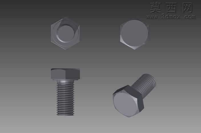 M8x1(细螺纹)din961(完全螺纹)m6s六角头螺栓