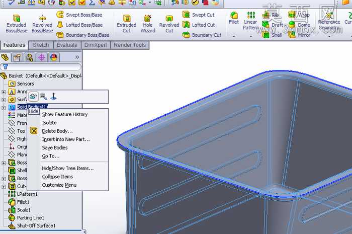 �̳̣�SolidWorksģ�߹���
