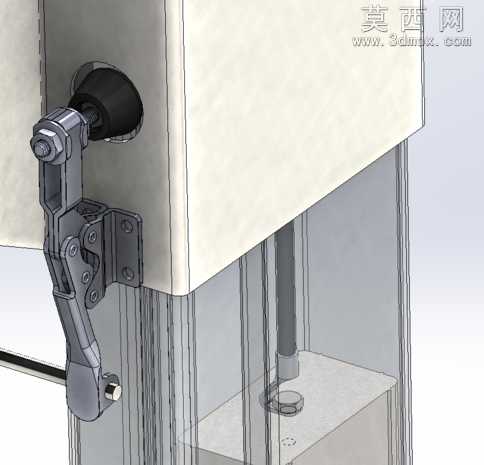 工作台与计数器重量和快速释放 锁定机制