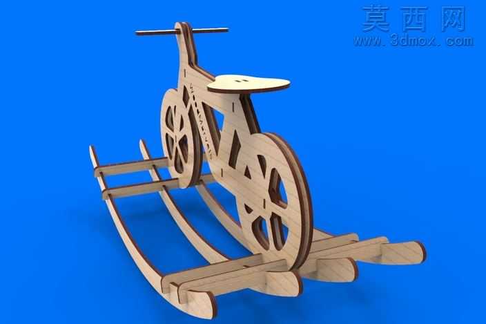 蹒跚学步摇杆自行车