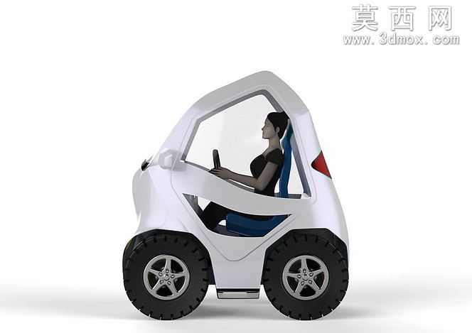 电器城车,为一个女孩