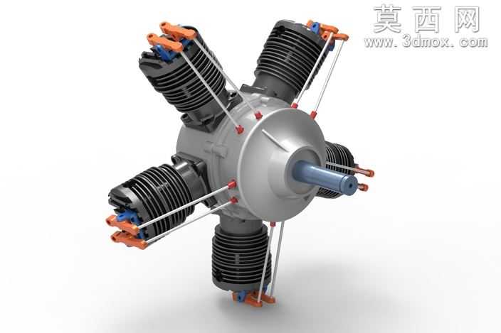 5缸星形发动机