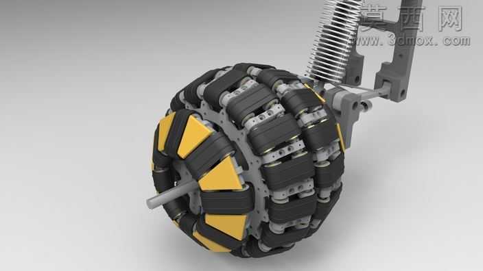 履带的Omniwheel