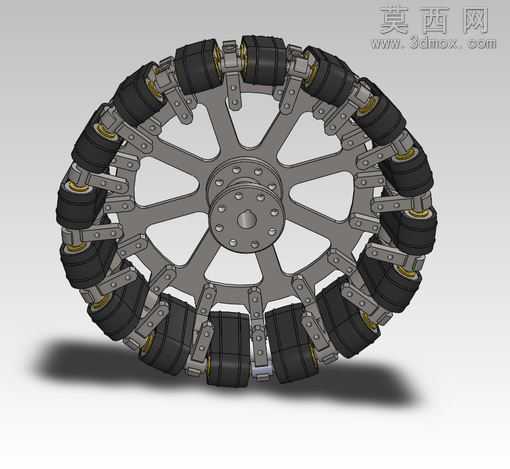 履带的Omniwheel