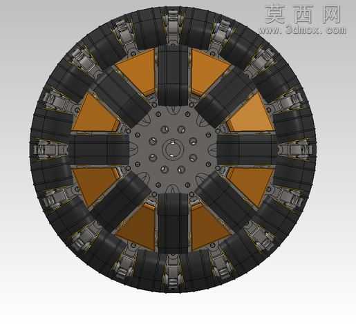 履带的Omniwheel