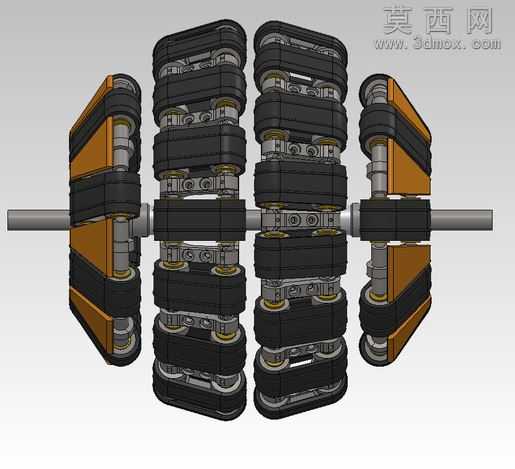 履带的Omniwheel