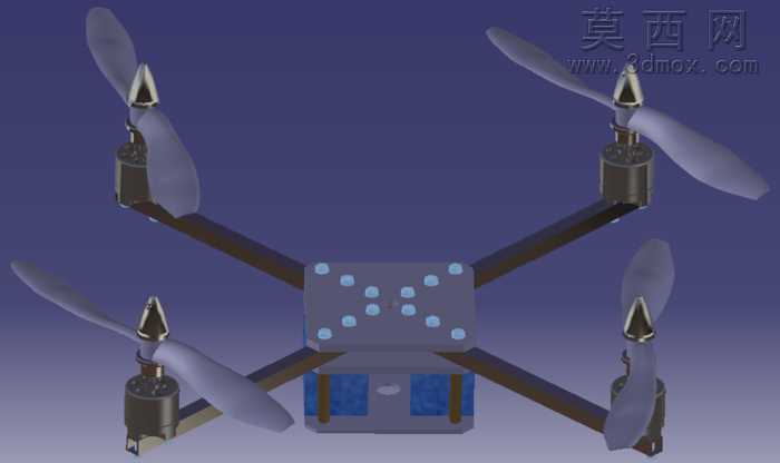 初步Quadrotor无人机结构