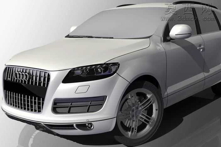 catia奥迪Q7图纸模型