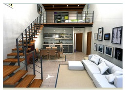 LOFT��ʽ��ס�ռ����ڲ������