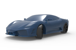 法拉利玩具车3d打印-法拉利Oyuncak Araba 3d Bask?