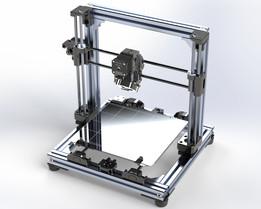 Prusa i3 MK3s DIY Zaribo框架