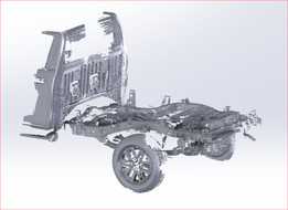 丰田Hilux single cad 2019 3D扫描