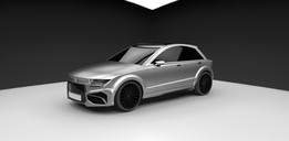 �����ͳ���SUV���������ά��ģ
