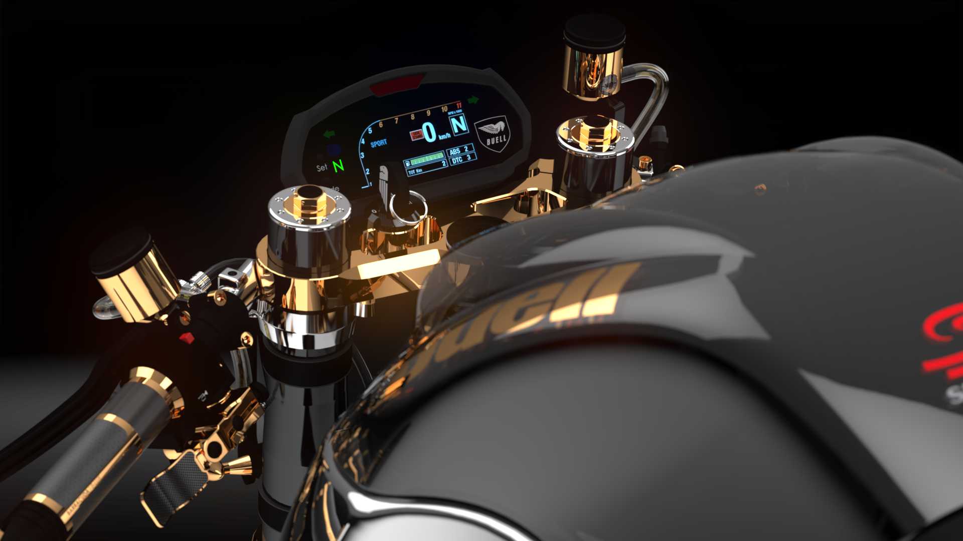 Buell XB12S摩托车