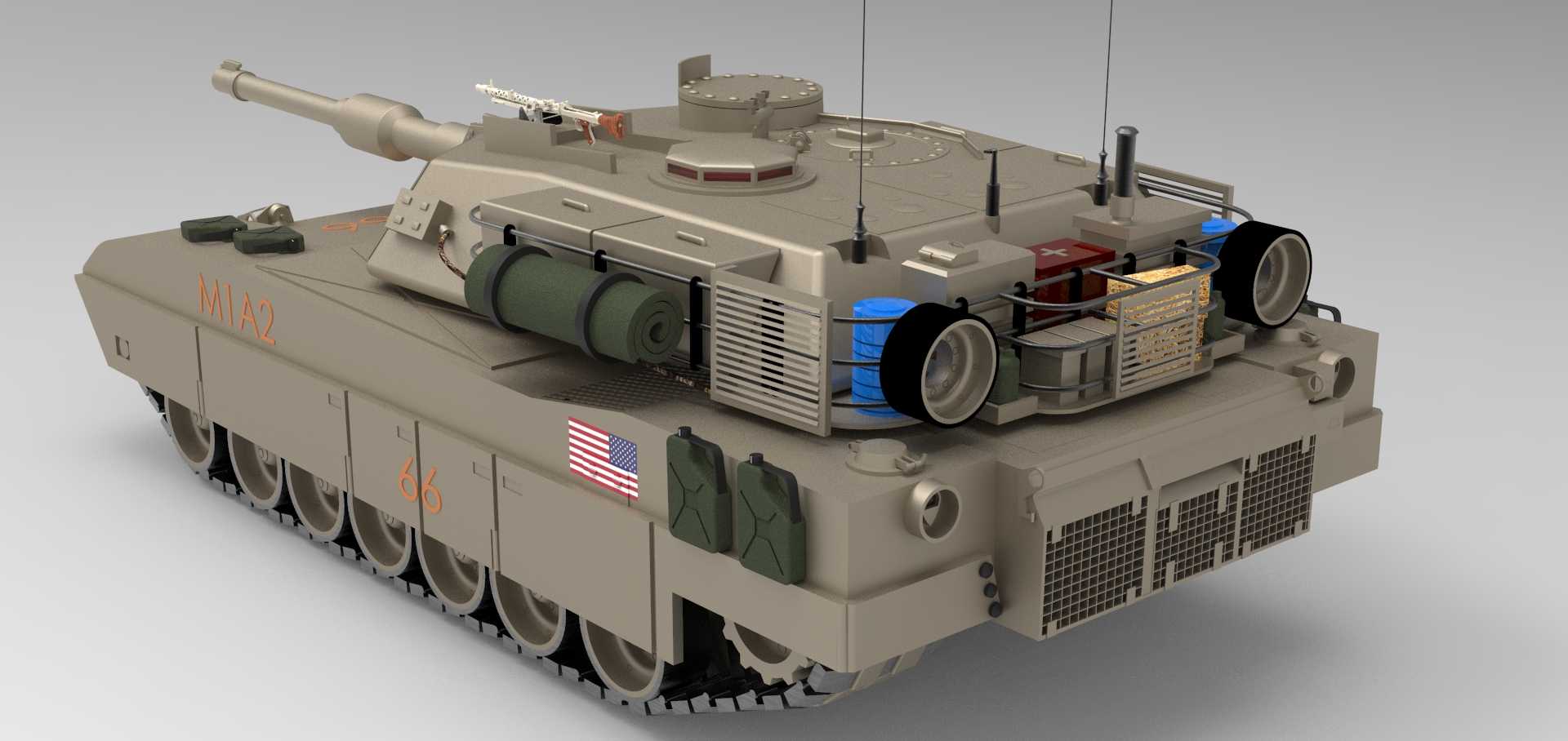 M1A2阿布拉罕斯阿布德马恩战车(MAB MEHMET和MORTEZA PADARLAR)