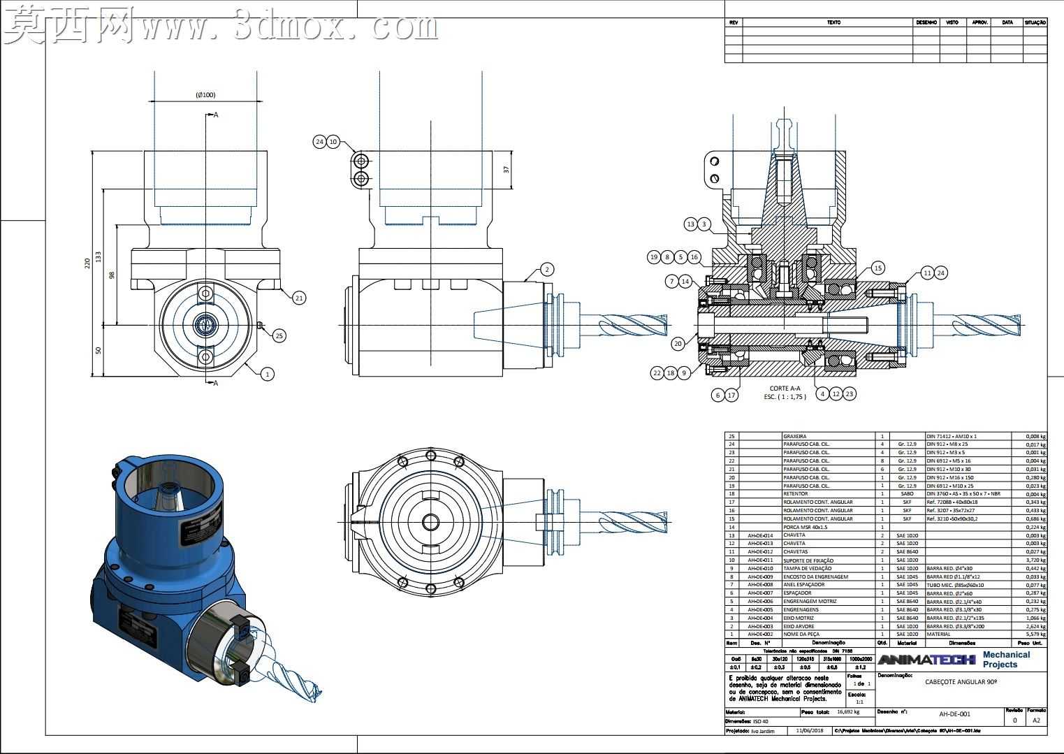 CNC�ӹ�����90��BT50 BT40�Ƕ�ͷ