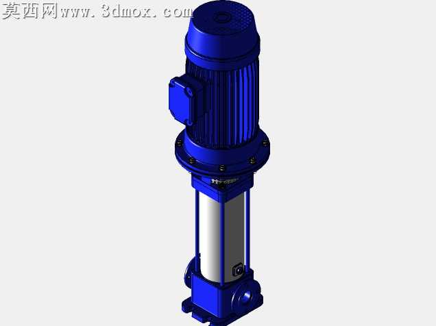 立式多级离心泵@桑湾Mohamed Mosaad的Solidwork模型(Revit 2019)