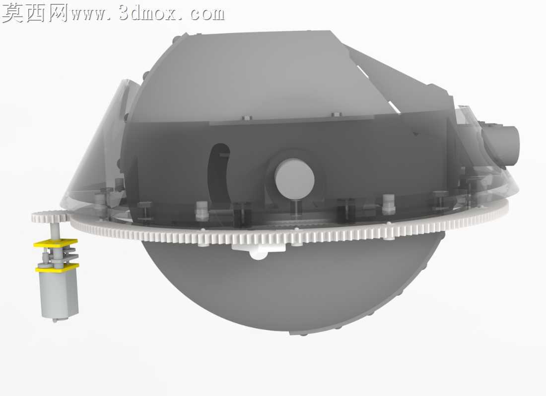 装甲IV V2 1:16 3d打印设计图,双差速转向