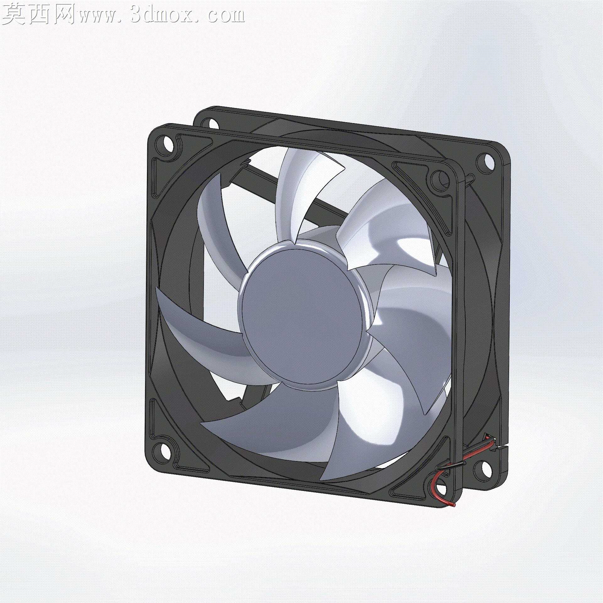PC风扇(SolidWorks 2018)