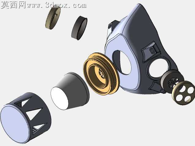 Covid mask“PROFI”版本,Hepa过滤器25纳米-带3个通风口