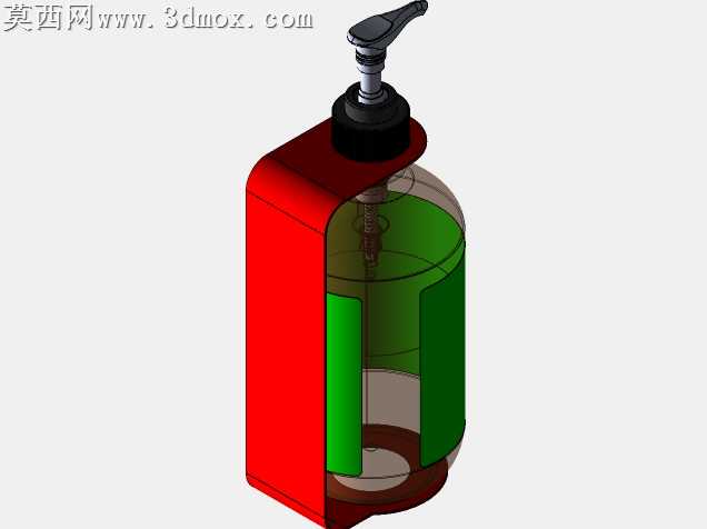带支架的皂液分配器