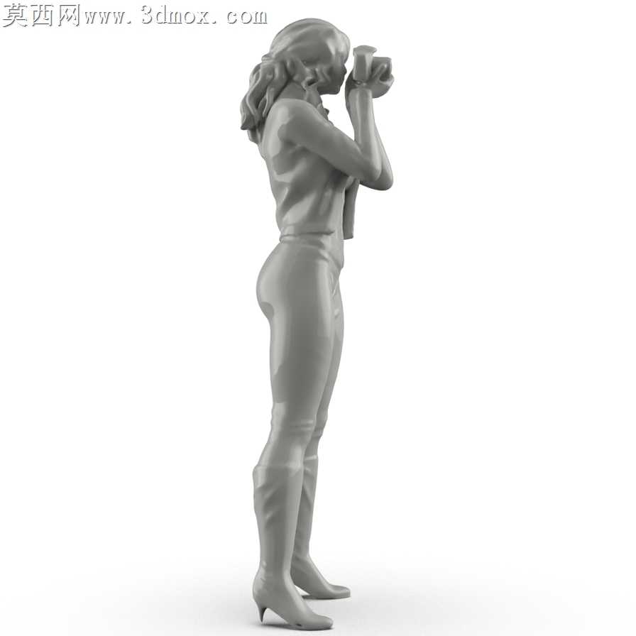 摄影女