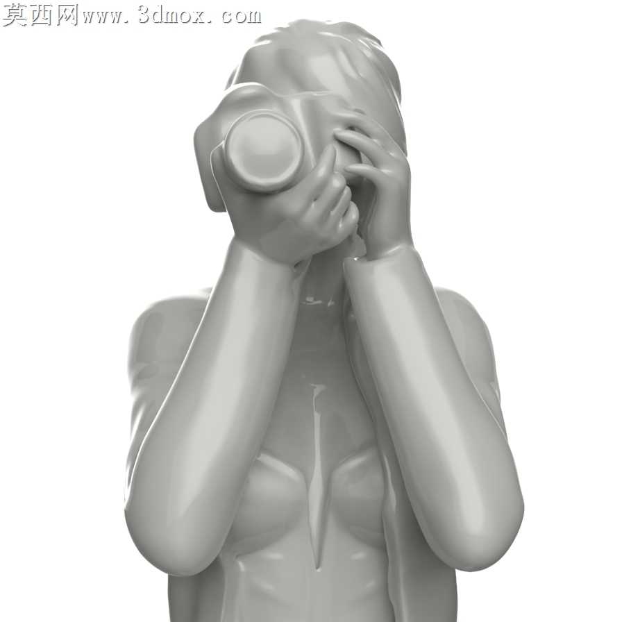 摄影女