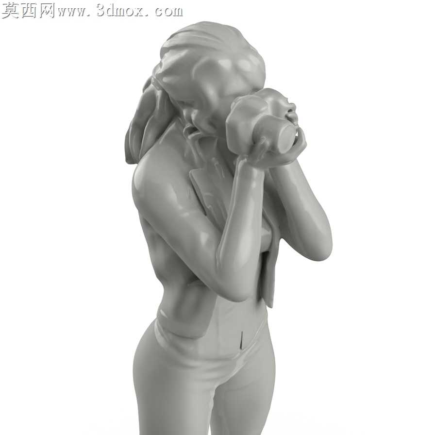 摄影女