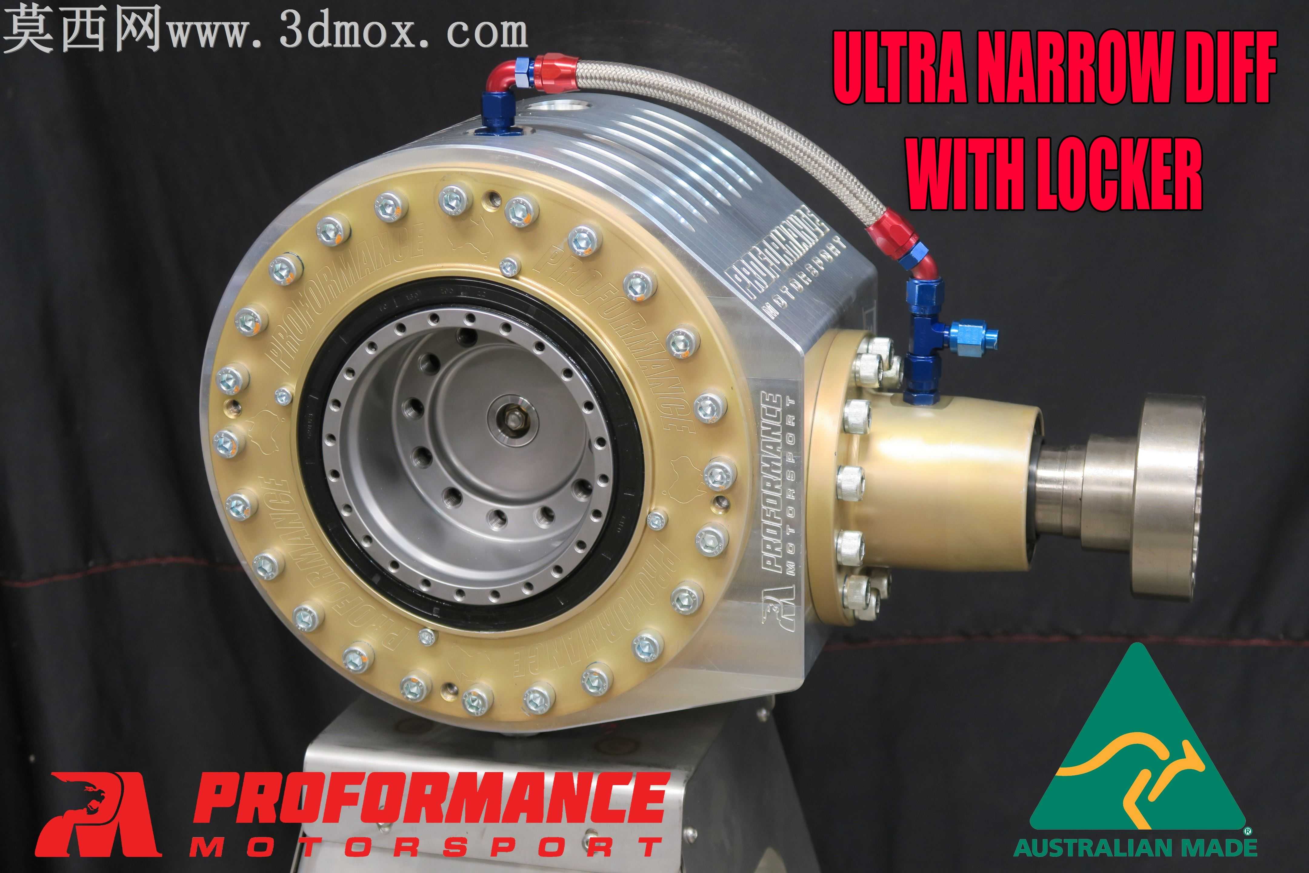 PROFORMANCE MOTORSPORT DANA 60超窄差速器,带内部等速万向节,用于较长的轴-更多的车轮行程