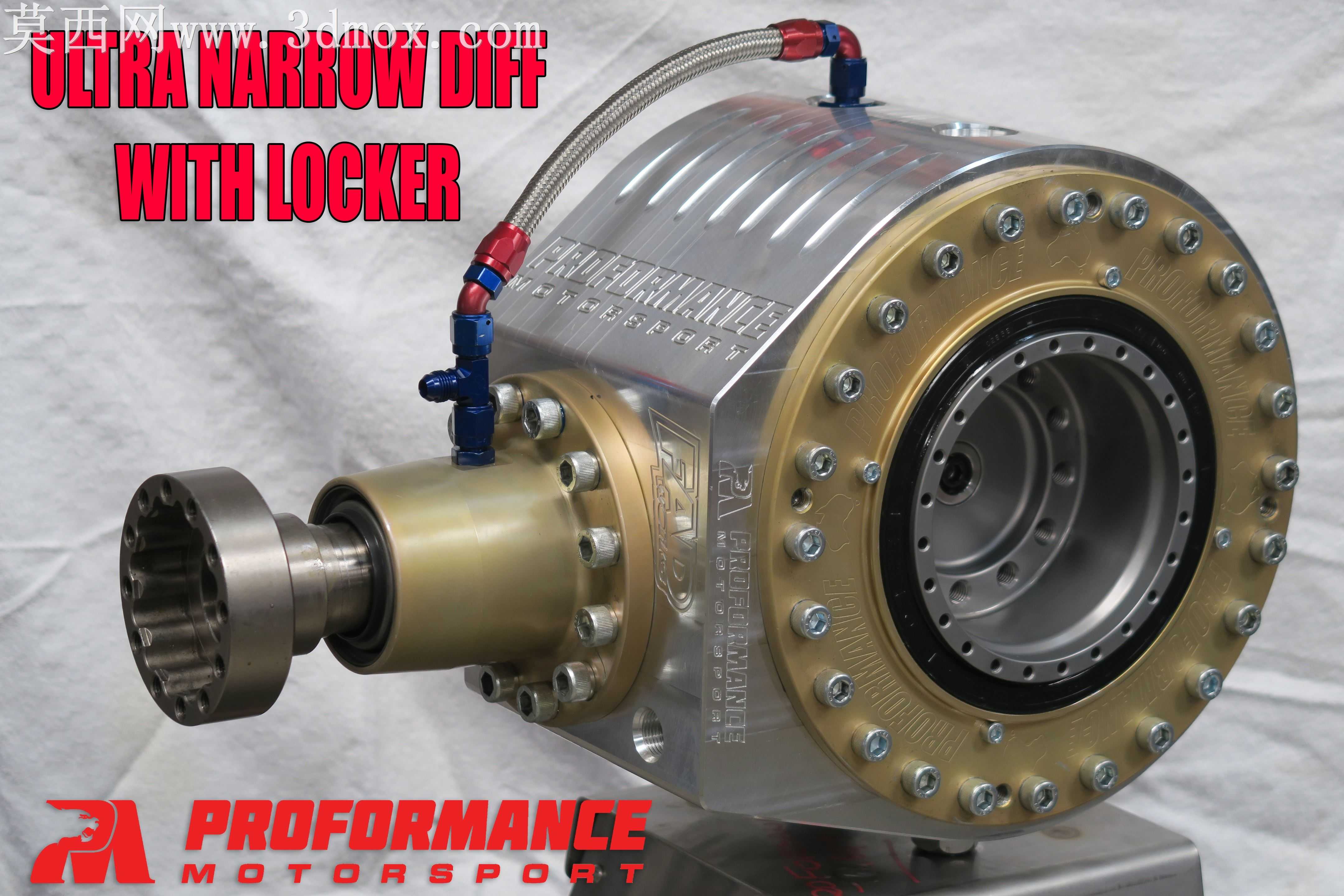 PROFORMANCE MOTORSPORT DANA 60超窄差速器,带内部等速万向节,用于较长的轴-更多的车轮行程