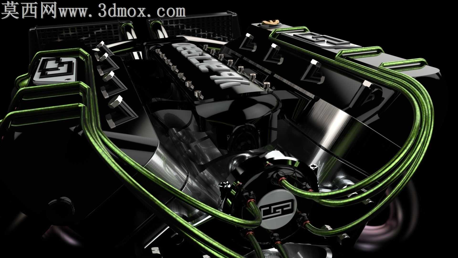 V6双涡轮发动机CGP设计