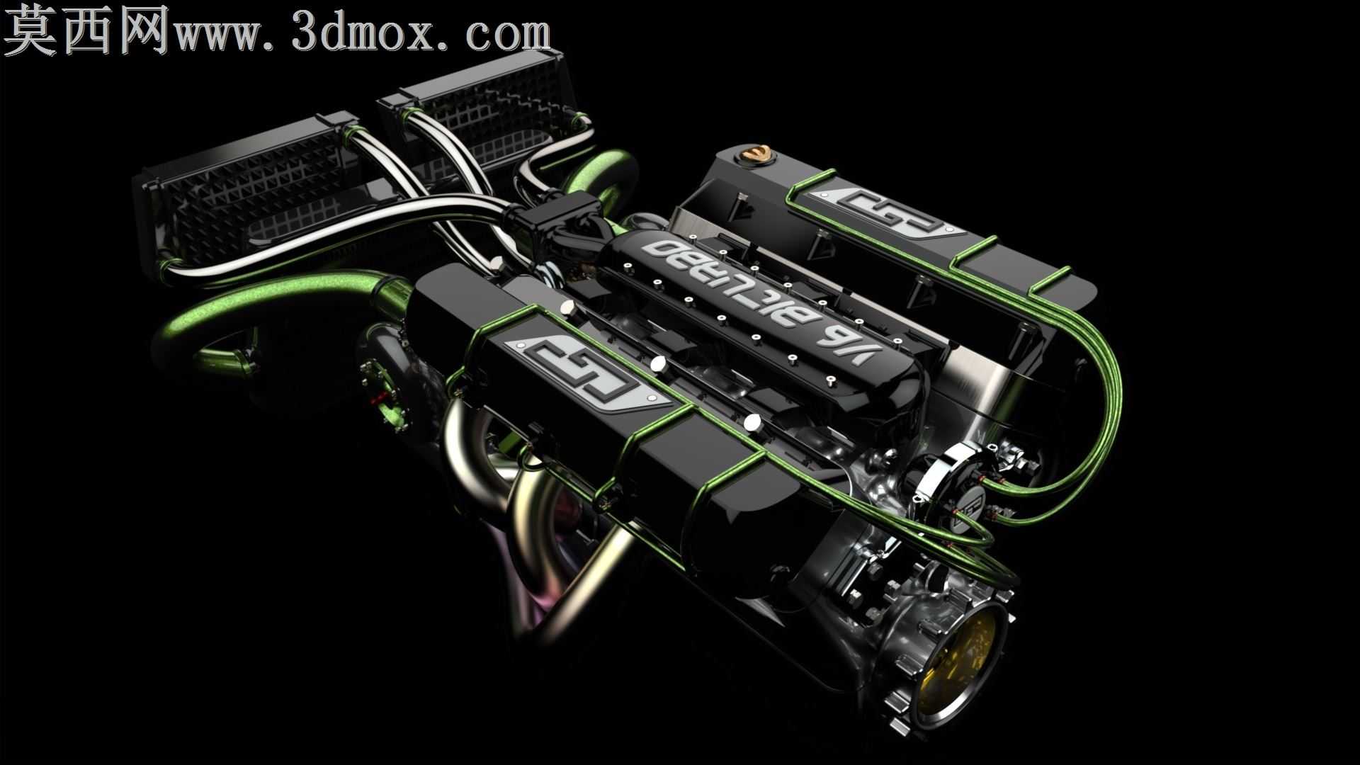 V6双涡轮发动机CGP设计