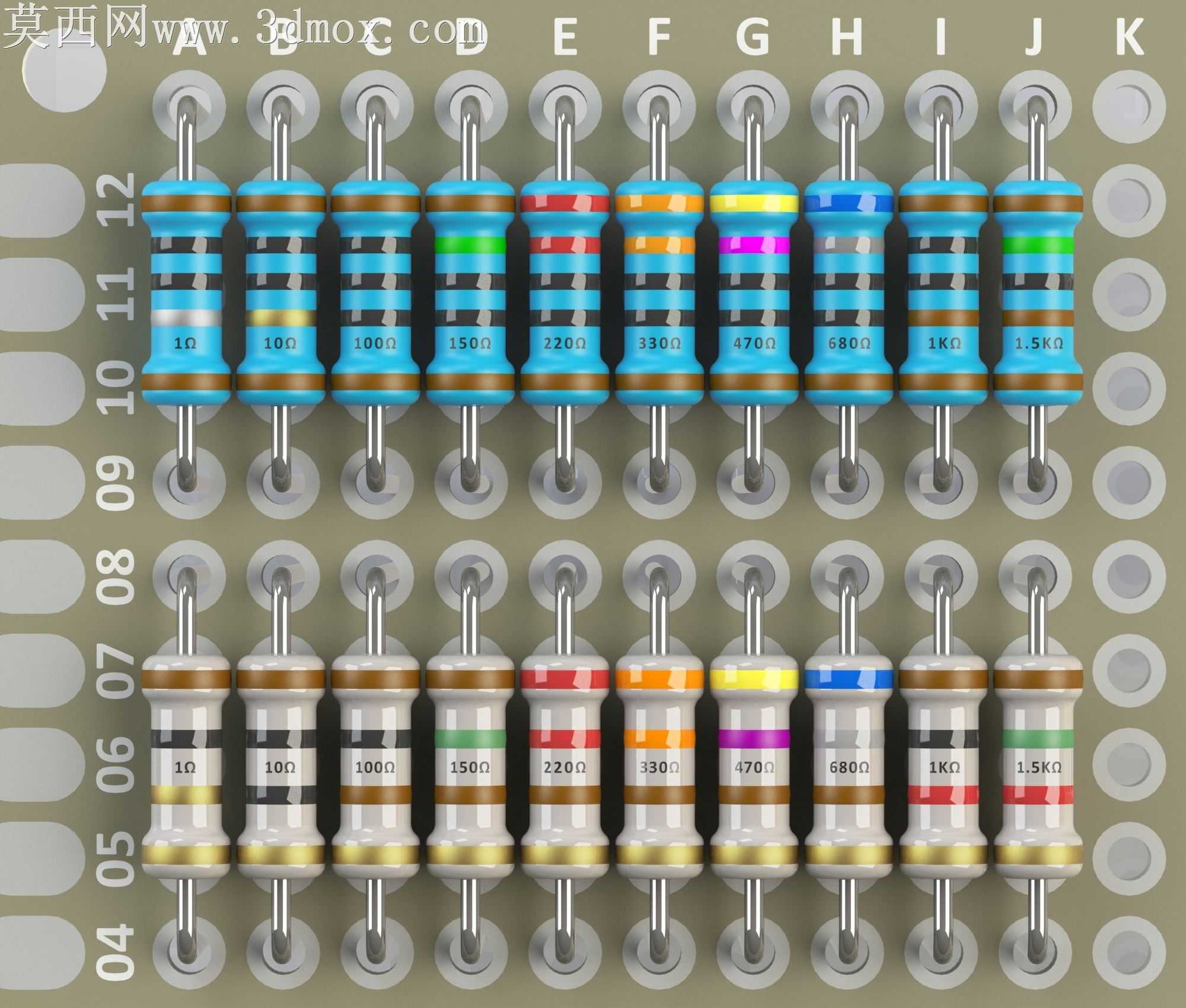 Arduino实验板组件