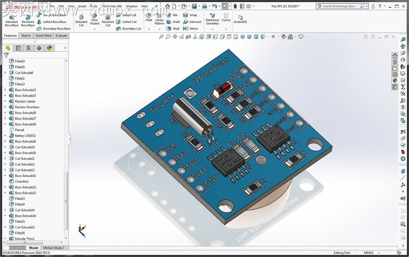 Arduino实验板组件