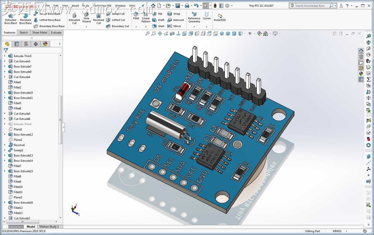Arduino实验板组件