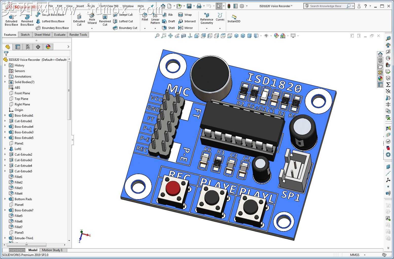 Arduino实验板组件
