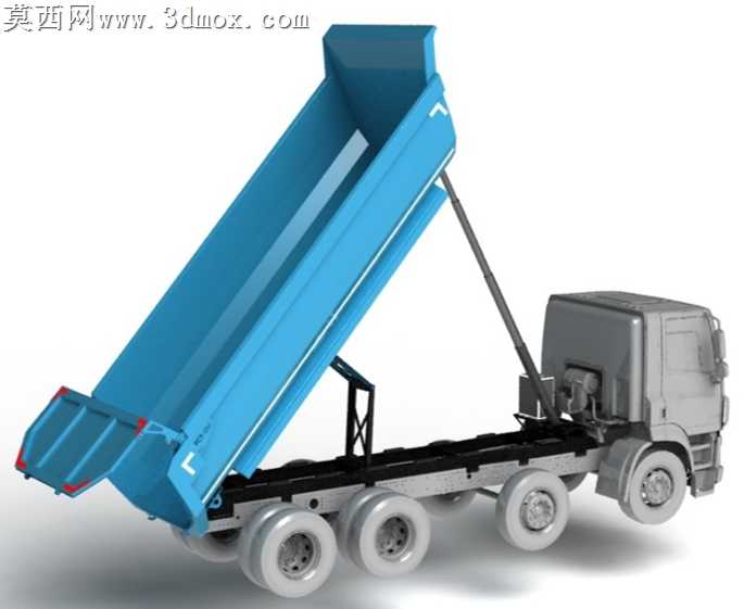 DAF CF(GVM-32000 Kg)卡车用半管翻车机车体