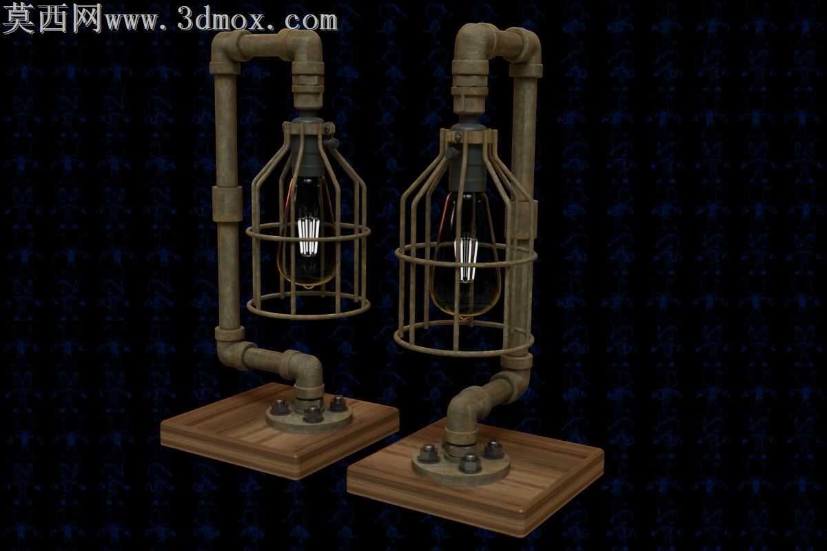 铁制台灯