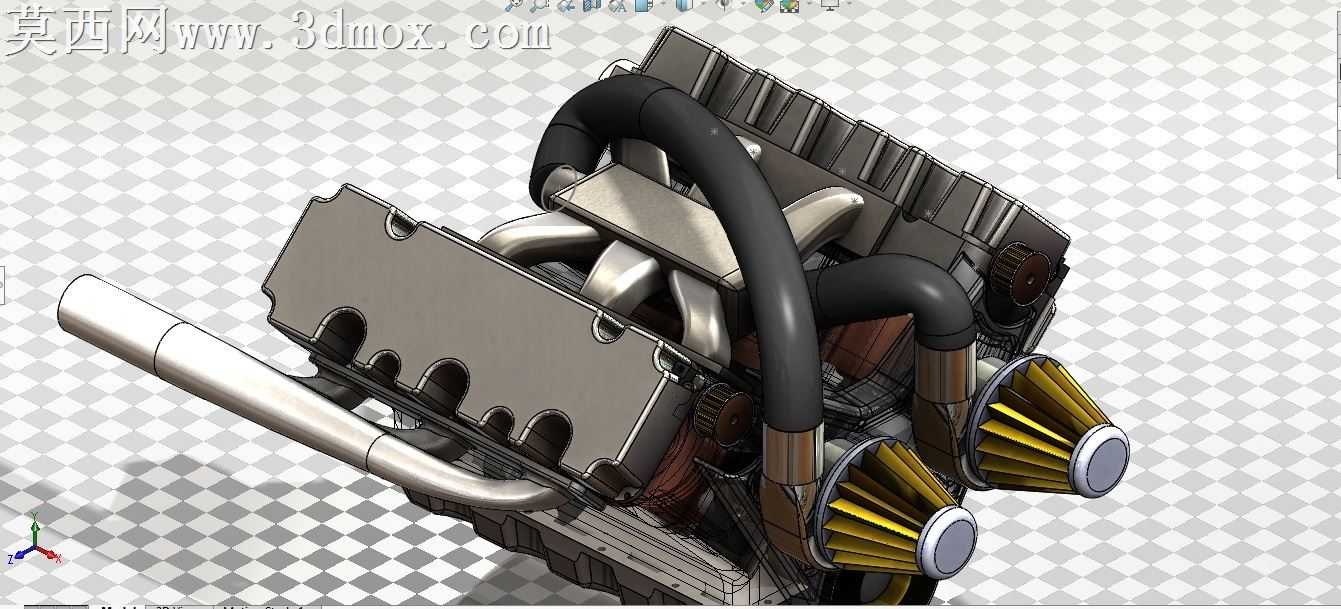 V6发动机(零件和总成)