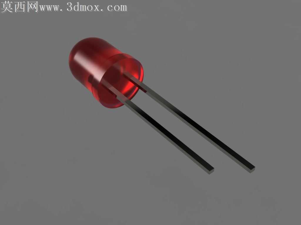 LED 3毫米通孔(红色)