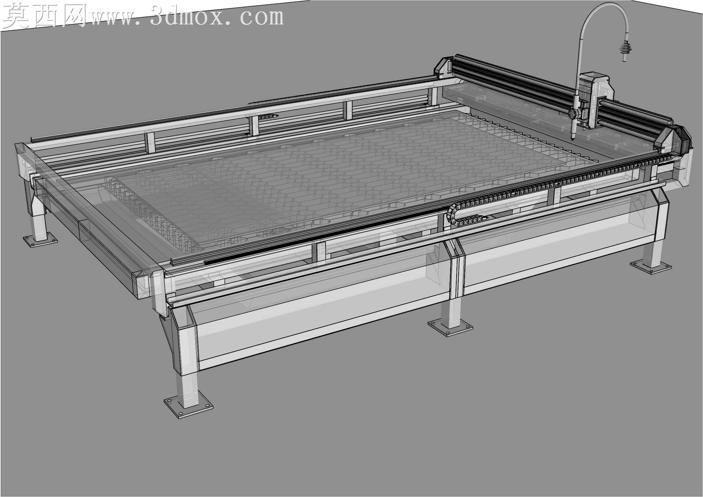 中型数控工作台-等离子、路由器或激光