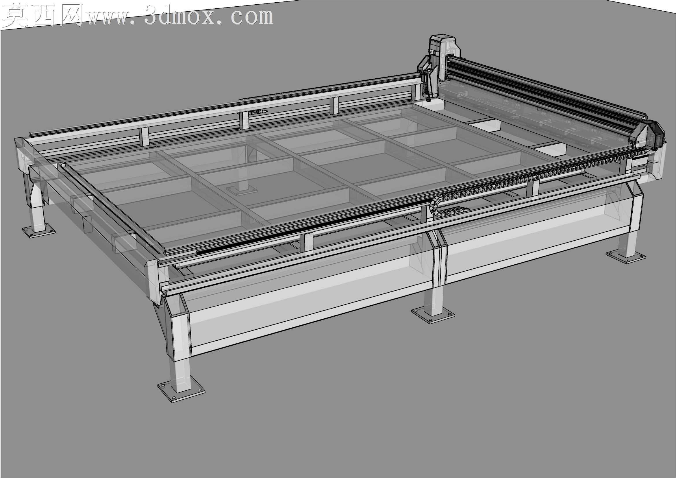 中型数控工作台-等离子、路由器或激光