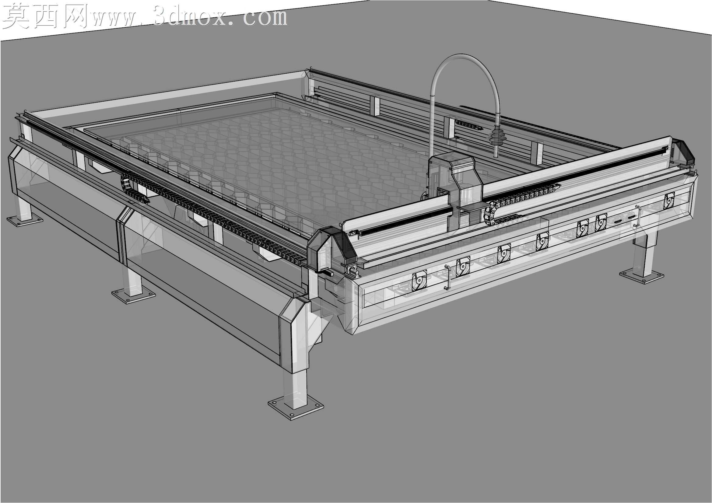 中型数控工作台-等离子、路由器或激光