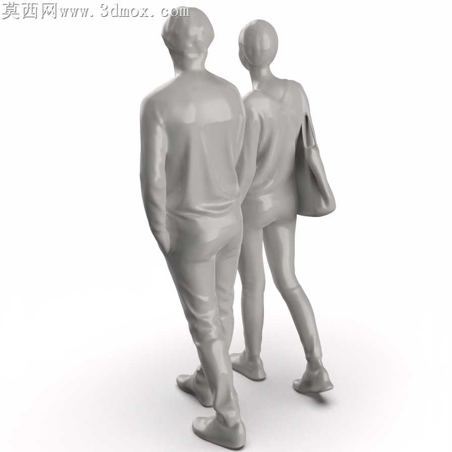 夫妻步行